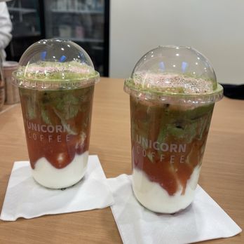 Unicorn Coffee - Strawberry Matcha - Coffee & Tea Near Me - Pasadena, California