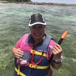 Snorkeling near Monkey Island. Snorkeling near Monkey Island.