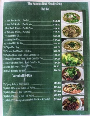 Menu photo 2 Noodles & Pho Hixson, TN