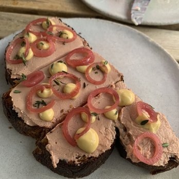 Boia De - Chicken liver toast - Italian Near Me - Miami, Florida Boia De - Chicken liver toast - Italian Near Me - Miami, Florida