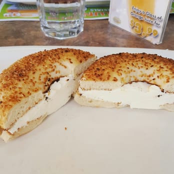 Eggsmart - Bagel with cream cheese $3.79 - Breakfast & Brunch Near Me - Toronto, Ontario