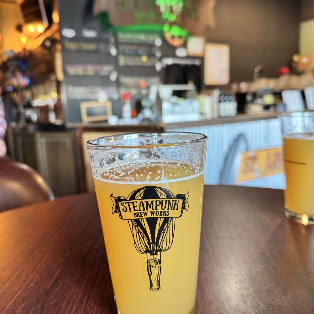 Steampunk Brew Works - Constant Clockwork Hazy IPA - Breweries Near Me - Town and Country, Missouri Steampunk Brew Works - Constant Clockwork Hazy IPA - Breweries Near Me - Town and Country, Missouri