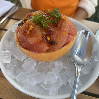 Sadelle's Coconut Grove - Grapefruit Cocktail - Breakfast & Brunch Near Me - Miami, Florida Sadelle's Coconut Grove - Grapefruit Cocktail - Breakfast & Brunch Near Me - Miami, Florida