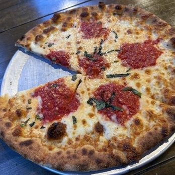 Fire on Fifth - I'm Margaret's style pizza #11 was delicious Big with cracker crust - Pizza Near Me - Peru, Illinois