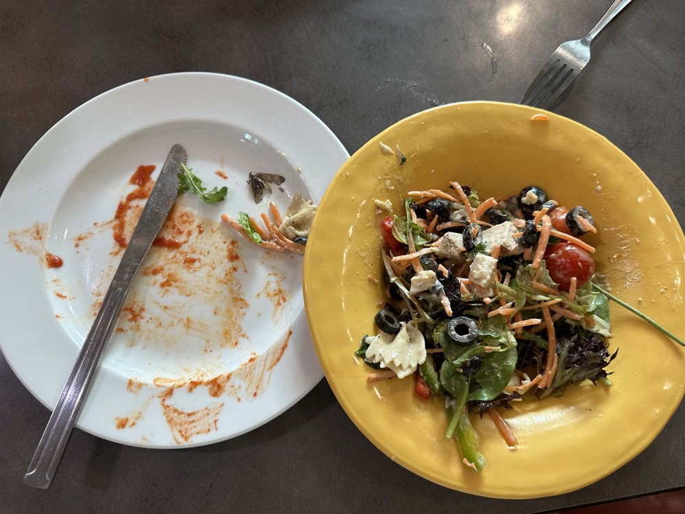 Food from Earhart's Dining Hall