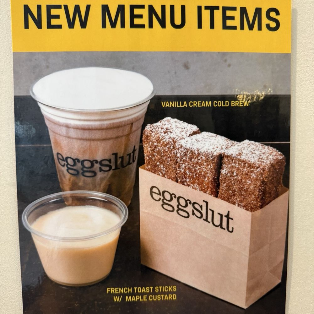 Eggslut - Menu - Breakfast & Brunch Near Me - Los Angeles, California Eggslut - Menu - Breakfast & Brunch Near Me - Los Angeles, California