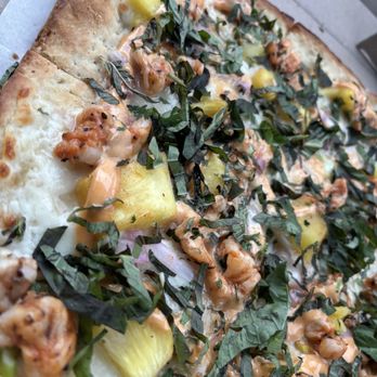 Pies & Pints - GF Sriracha Shrimp Pie - Pizza Near Me - Columbus, Ohio Pies & Pints - GF Sriracha Shrimp Pie - Pizza Near Me - Columbus, Ohio