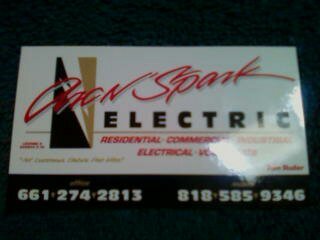 Arc N Spark Electric Logo