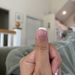 Corolla Nails - Crooked French manicure