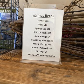 The Springs - Misc prices - Swimming Pools Near Me - Idaho City, Idaho The Springs - Misc prices - Swimming Pools Near Me - Idaho City, Idaho