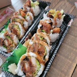 Tempura rolls Tempura rolls