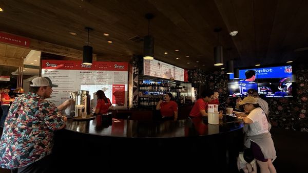 Burgers & Half Bottles by null