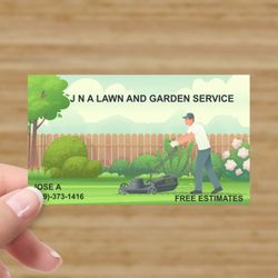 J N A  Lawn and Garden Service