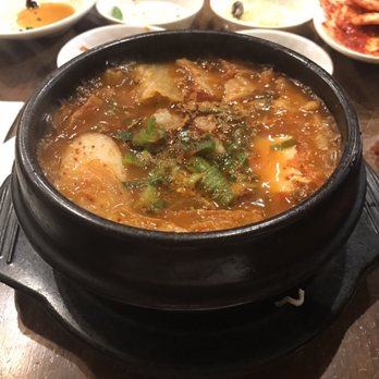 Five Senses - Kimchee jjigae is an incredibly delicious soup dish! - Korean Near Me - New York, New York