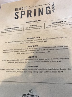 Menu photo 8 First Watch Birmingham, AL Menu photo 8 First Watch Birmingham, AL