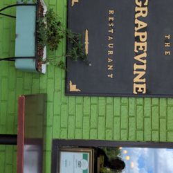 The Grapevine Restaurant - Front of the restaurant, in a strip mall area.