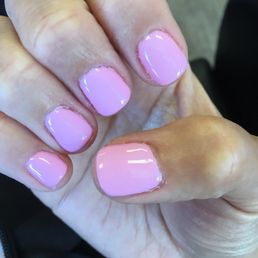 Worst nail job ever. Nail polish was stuck to my skin underneath my nails, around the cuticles, and even on the pads of my fingers! Worst nail job ever. Nail polish was stuck to my skin underneath my nails, around the cuticles, and even on the pads of my fingers!
