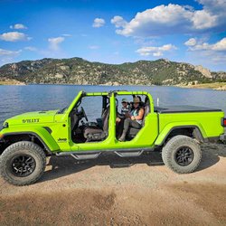 Jeep rental at Eleven Mile Resevior!