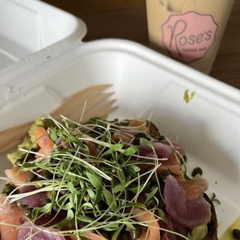 Rose’s Coffee Bar - Best avocado and salmon toast I have had ! - Coffee & Tea Near Me - Fort Lauderdale, Florida Rose’s Coffee Bar - Best avocado and salmon toast I have had ! - Coffee & Tea Near Me - Fort Lauderdale, Florida