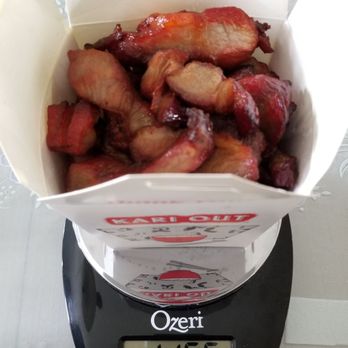 Hong Kong Express - They charged me $10.07 cent for this! $10 per lb. Only order their combo menu and never order separately by item like this! - Chinese Near Me - Stanton, California
