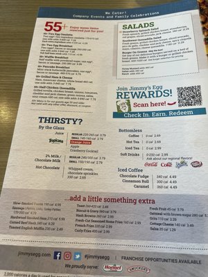 Menu photo 4 Jimmy's Egg Durant, OK