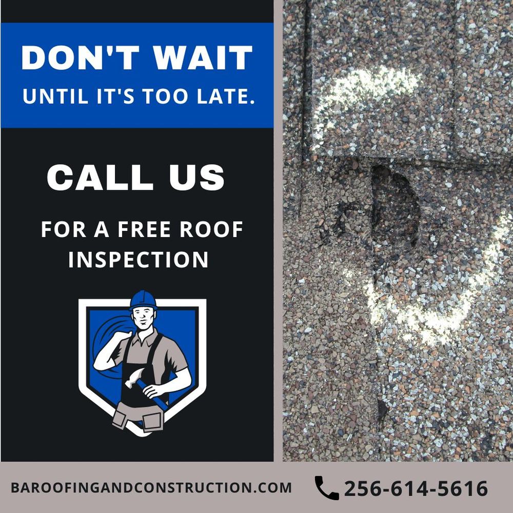 Slide of B.A. Roofing & Construction