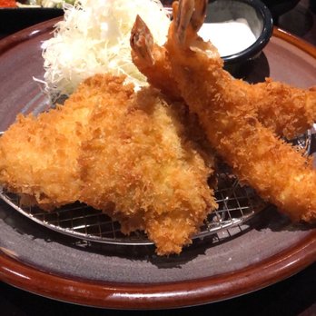 Koromo - Pork filet (2 pcs) & Ebi fry (shrimp, 2 pcs) - Japanese Near Me - Aiea, Hawaii