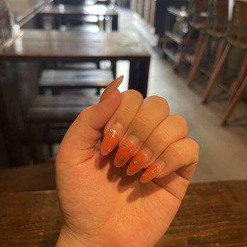 Nails by Nia - After 5weeks all of the rhinestones are attached and none of the gel X's lifted. - Nail Technicians Near Me Nails by Nia - After 5weeks all of the rhinestones are attached and none of the gel X's lifted. - Nail Technicians Near Me