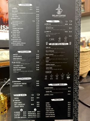 Menu photo 4 Delah Coffee San Francisco, CA Menu photo 4 Delah Coffee San Francisco, CA