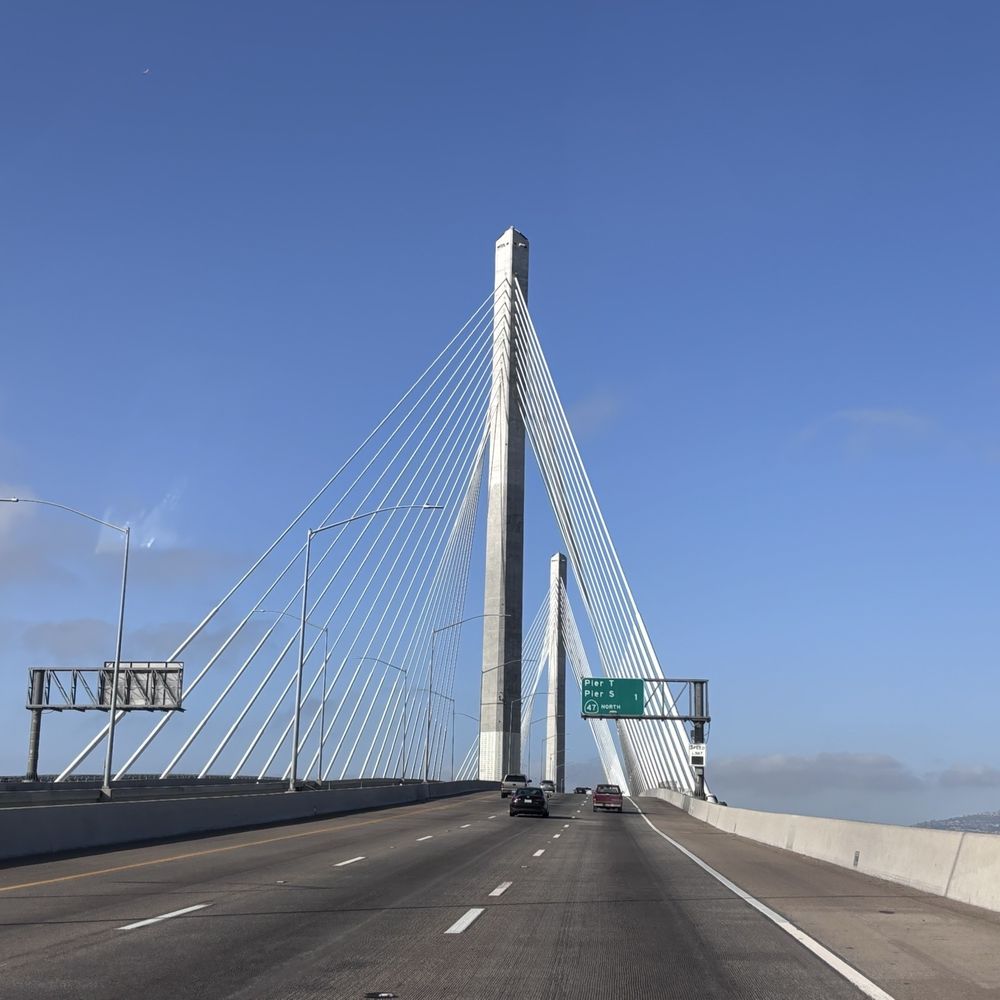 Long Beach International Gateway Bridge - Landmarks & Historical Buildings Near Me - Long Beach, California Long Beach International Gateway Bridge - Landmarks & Historical Buildings Near Me - Long Beach, California