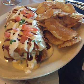 Bemo's - Lunch burrito with housemade chips - American Near Me - Cottleville, Missouri