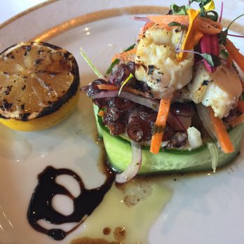 Central Park Bistro - Octopus salad - New American Near Me - San Mateo, California