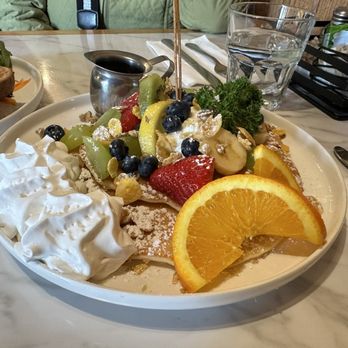 Banana Leaf - Lemon ricotta pancakes - Breakfast & Brunch Near Me - El Cerrito, California Banana Leaf - Lemon ricotta pancakes - Breakfast & Brunch Near Me - El Cerrito, California