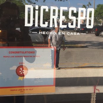 DiCrespo - Sign at door... yelp - Argentine Near Me - Miami, Florida