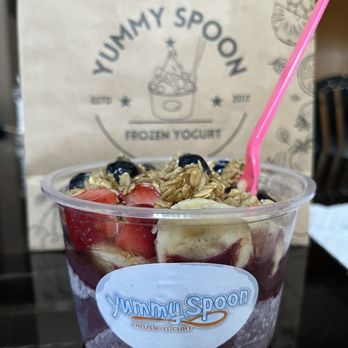 Yummy Spoon - Classic Acai Bowl - Ice Cream & Frozen Yogurt Near Me - Chula Vista, California Yummy Spoon - Classic Acai Bowl - Ice Cream & Frozen Yogurt Near Me - Chula Vista, California