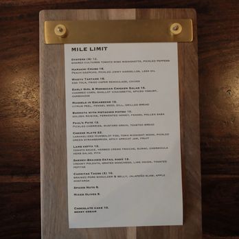 Mile Limit - Menu | @ifoodiejenn - Wine Bars Near Me - Berkeley, California Mile Limit - Menu | @ifoodiejenn - Wine Bars Near Me - Berkeley, California