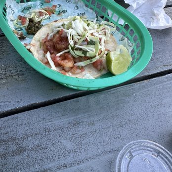 The Taco Stand - Pastor taco with cheese - Tacos Near Me - Houston, Texas