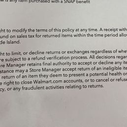 Says nothing about returning diapers! Says nothing about returning diapers!