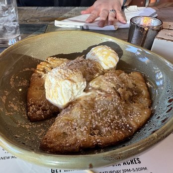 Sixty Six Acres - Apple green chile empanada - Cocktail Bars Near Me - Albuquerque, New Mexico