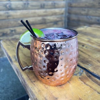 Pacific House - Blackberry mule mocktail - Sports Bars Near Me - Vancouver, Washington