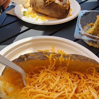 Bully Barbeque - Potatoes .... fully loaded and cheese only. - Barbeque Near Me - Goshen, Kentucky