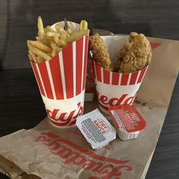 3 Piece Chicken Tender Combo (drink not pictured) 3 Piece Chicken Tender Combo (drink not pictured)