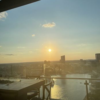 The Bygone - Balcony view while the sun was still up - American Near Me - Baltimore, Maryland The Bygone - Balcony view while the sun was still up - American Near Me - Baltimore, Maryland
