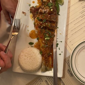 Captains Tavern - Crispy Snapper (Whole Fish) - Seafood Near Me - Miami, Florida