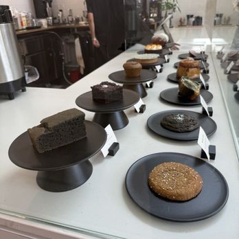 Modu Cafe - Pastry display - Coffee & Tea Near Me - Los Angeles, California Modu Cafe - Pastry display - Coffee & Tea Near Me - Los Angeles, California