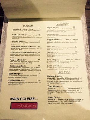 Menu photo 2 Not Just Curries Harris Park, NSW