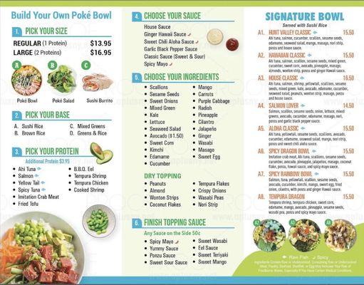 Menu photo 2 Poke Bowl Canton, MA Menu photo 2 Poke Bowl Canton, MA