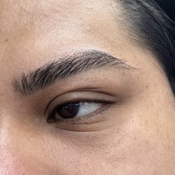 Threaded eyebrows