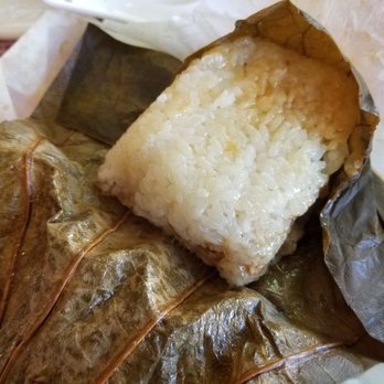 Fook Lam - Inside the wrapped mochi rice - Dim Sum Near Me - Honolulu, Hawaii Fook Lam - Inside the wrapped mochi rice - Dim Sum Near Me - Honolulu, Hawaii