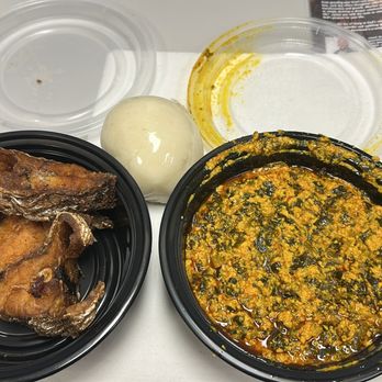 Africana Restaurant - Fried Fish, Eguisi and Fufu - African Near Me - Jamaica, New York Africana Restaurant - Fried Fish, Eguisi and Fufu - African Near Me - Jamaica, New York